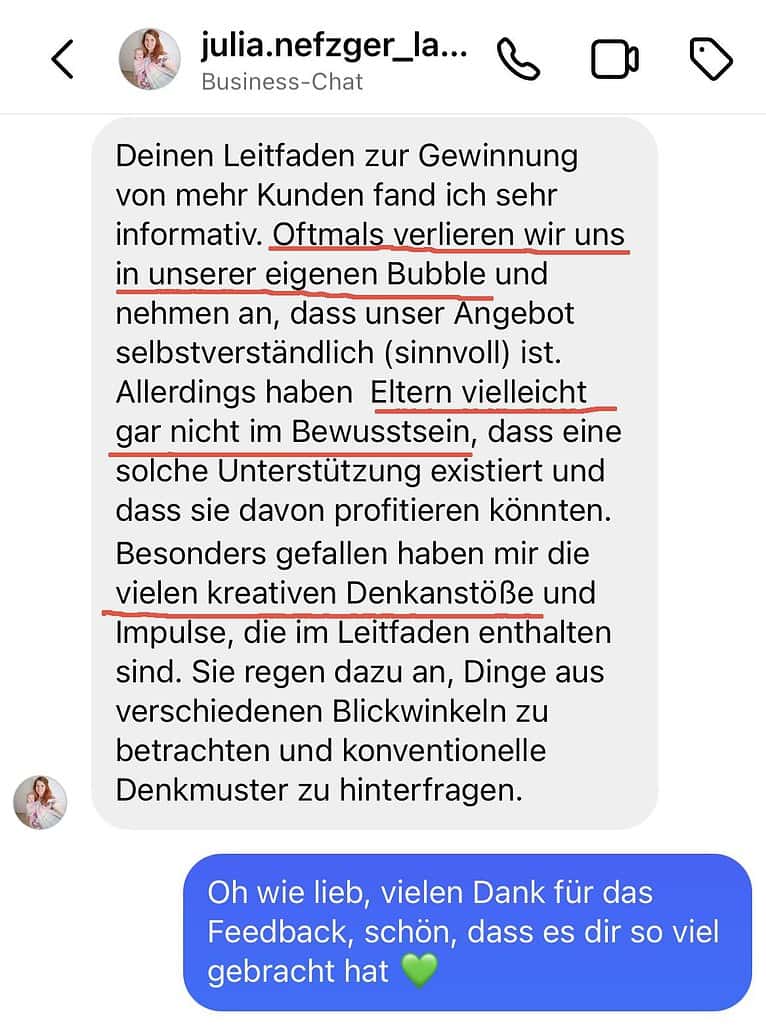 Innovatives Elternmagnet-Strategie für mehr Kundenbindung und kreative Impulse.