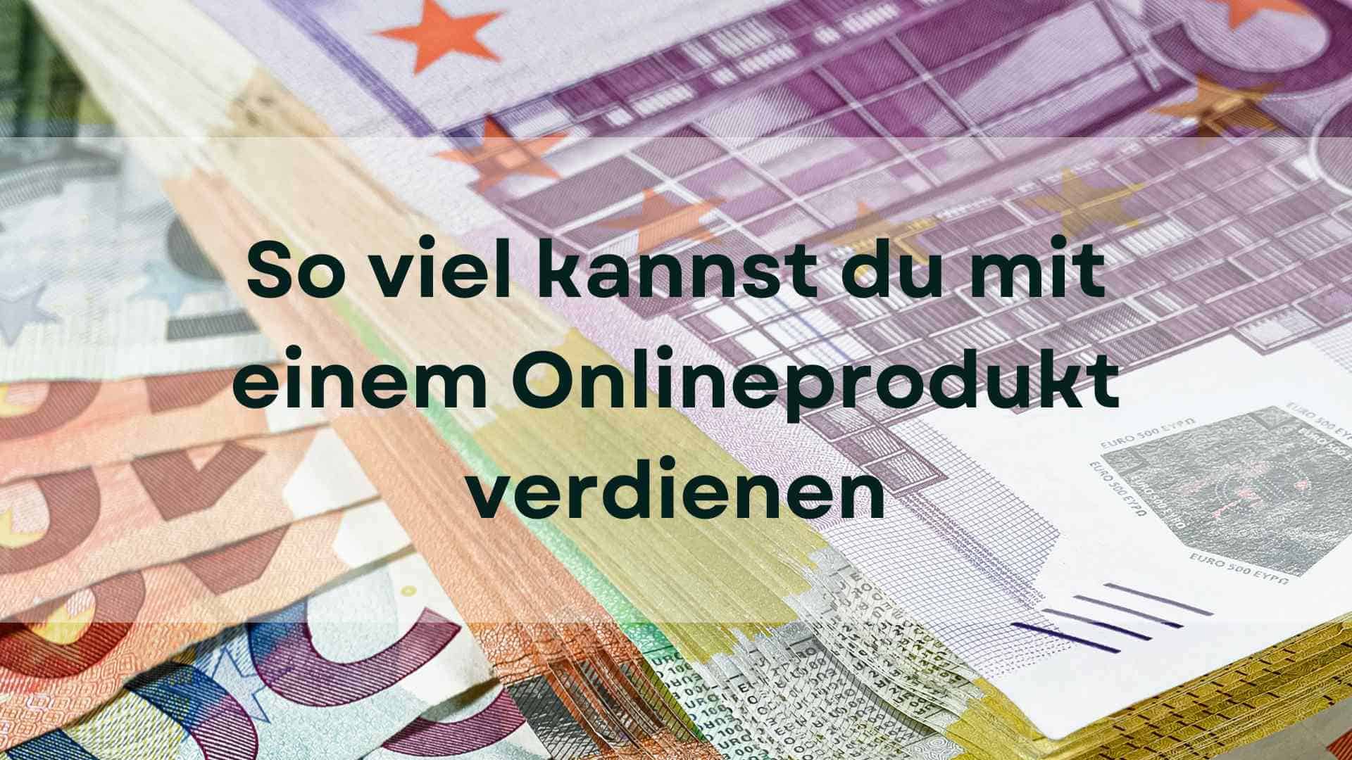 Geldscheine, Elternmagnet, Onlineprodukt, Geld verdienen, Familienmarketing, passives Einkommen.